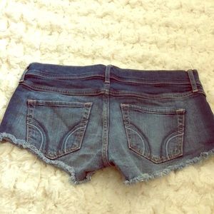 Hollister jean shorts